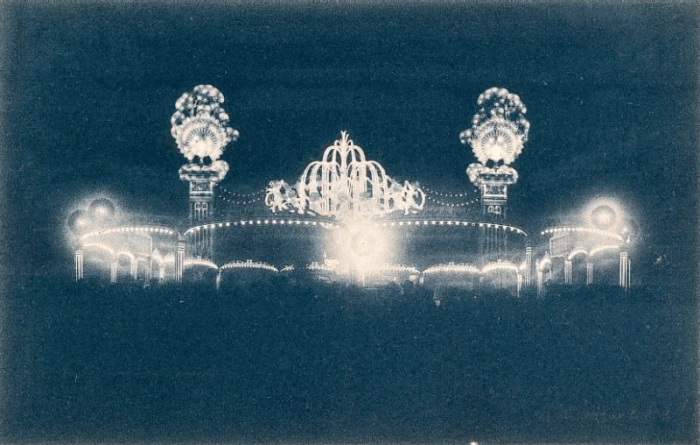 Place Carnot, la nuit