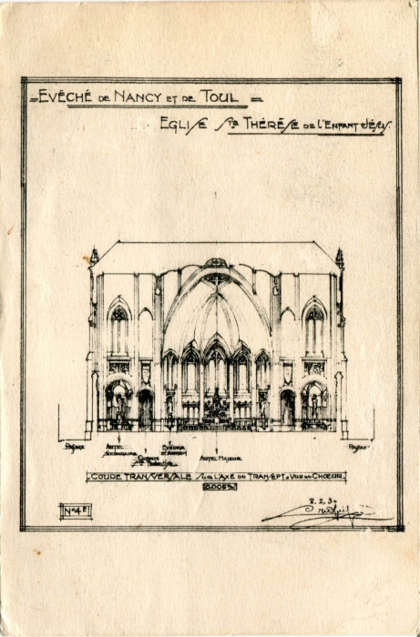 Axe du transept