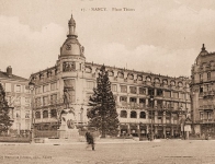 Thiers [Place] (Place de la Gare) et statue de Thiers