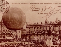 03 - Accident du ballon "Le Condor" place Stanislas à Nancy (14 Juillet 1908)