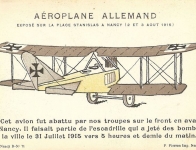 19 - Avions allemands abattus                                                