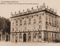 1 -  Évêché (ancien "Pavillon des Fermes", actuel "Théâtre")