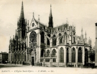 Saint-Epvre - La nouvelle église et la basilique 
