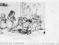 Publicités du "Chocolat Lorrain" ▬ Nancy