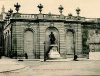 Parlement [Place du]  (actuelle Place Vaudémont) et statue d'Emmanuel Héré