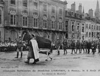 1934 - Obsèques nationales du Maréchal Lyautey à Nancy (2 août)