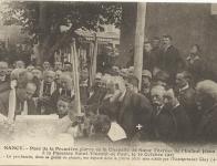 3 - Pose de la 1ère pierre de la Chapelle Sœur Thérèse... (16 octobre 1927)
