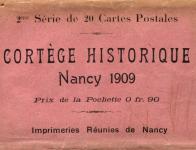 3 - Cortège Historique (juillet-août) - 2ème série (20 cartes) "Imprimeries Réunies"