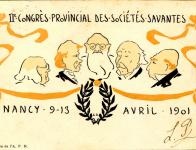 1901 - 2e Congrès Provincial des Sociétés Savantes (9-13 avril)