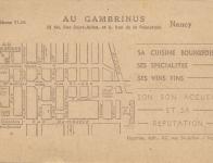 "Au Gambrinus", brasserie-restaurant  (P. Marchal)