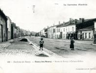 Route de Nancy à Château-Salins