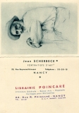 1957  "Jean Scherbeck - Librairie Poincaré"