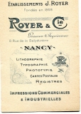 Imprimerie Royer -r
