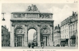 Porte Désilles et rue de Metz