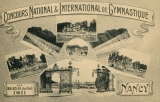 1300 Nancy concours gymnastique 1911