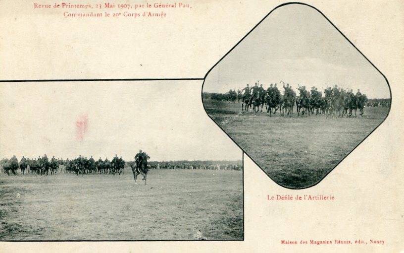 Défilé de l'artillerie