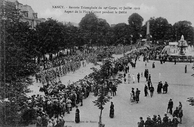 0181 Nancy Entree 20 Corps 1919