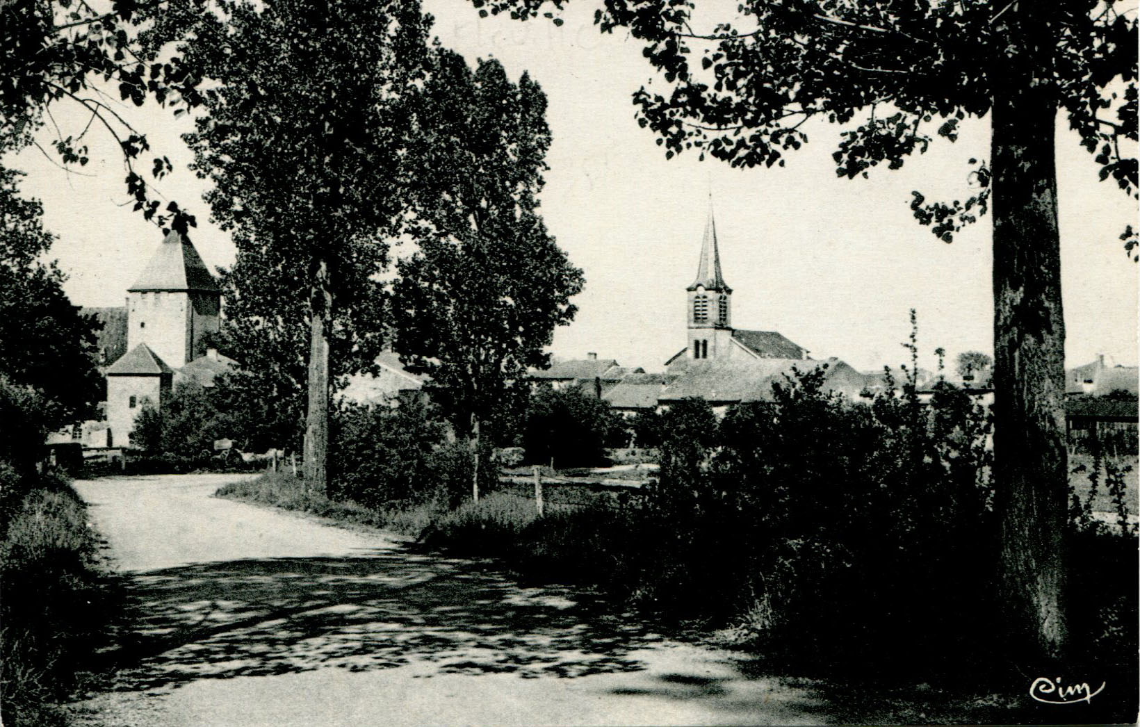 Entrée du village