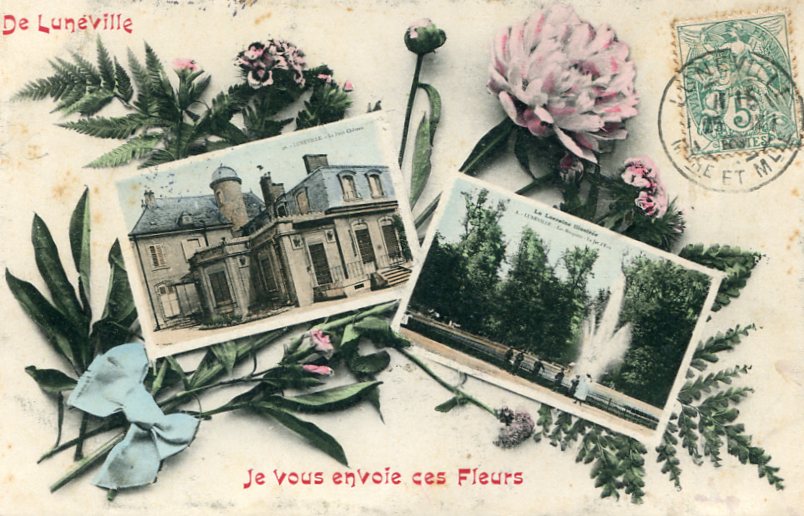 Je vous envoie ces fleurs