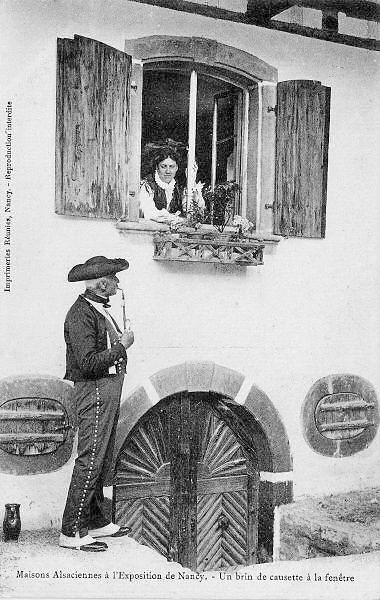 Causette à la fenêtre