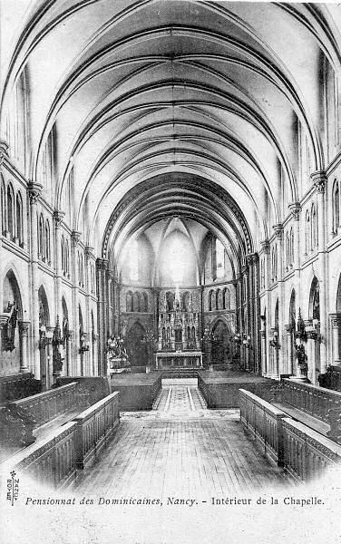 Intérieur de la chapelle