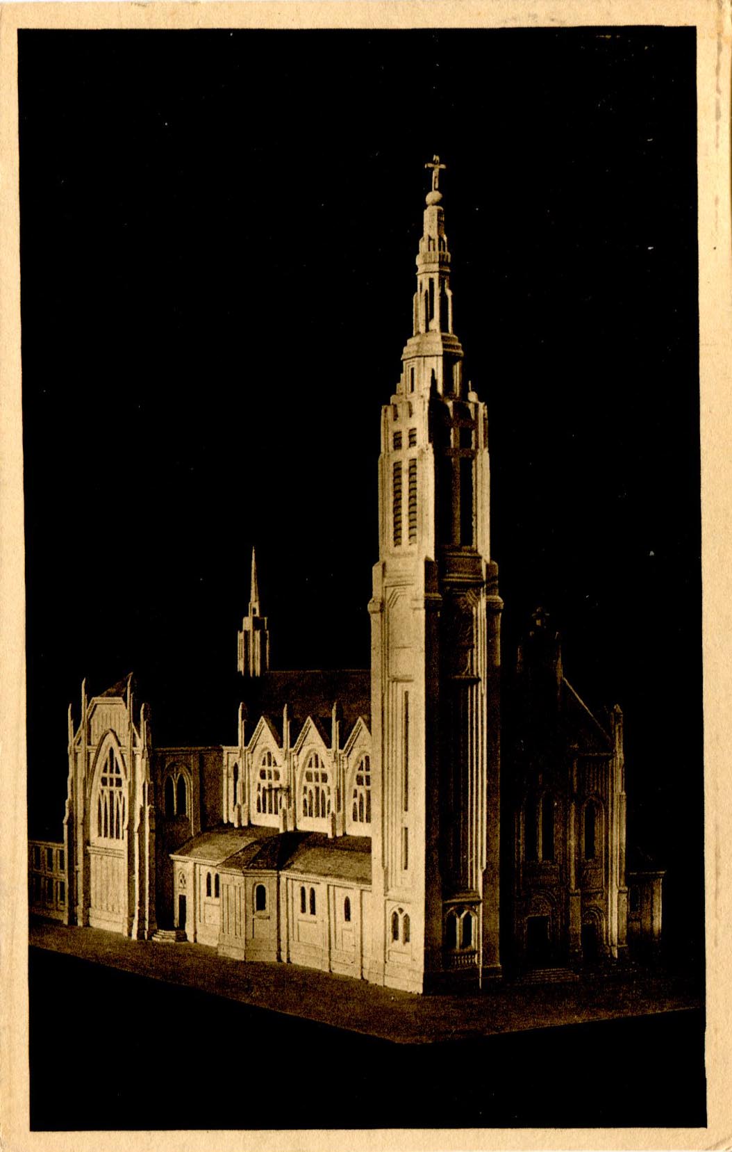 Maquette de l'Église