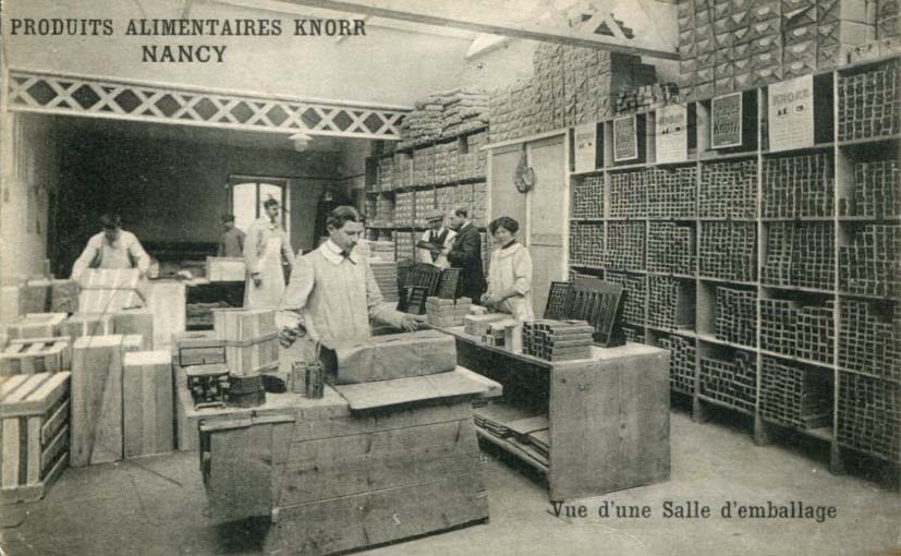 Salle d'emballage