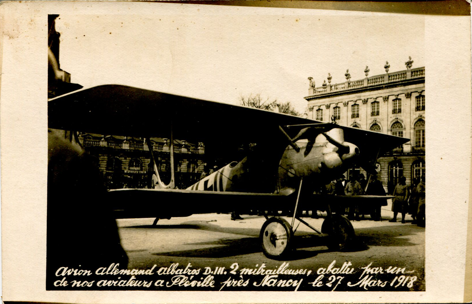 Abattu le 27 mars 1918 à Fléville