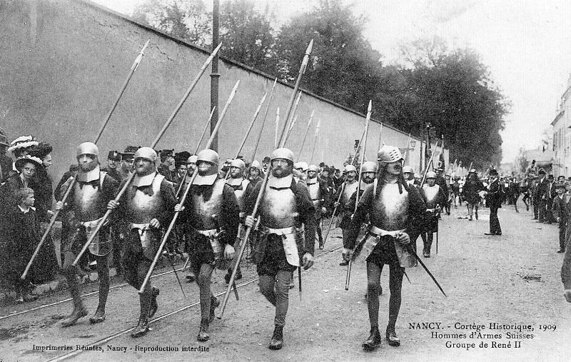 Hommes d'armes suisses, groupe de René II