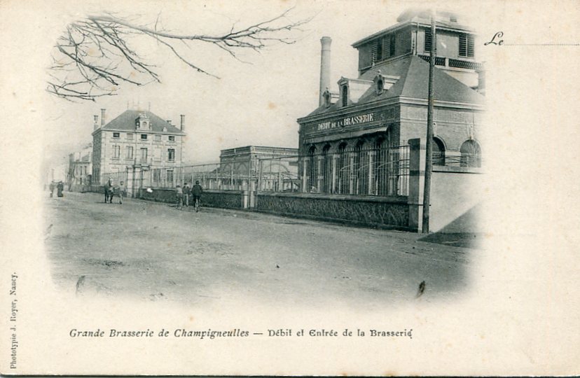 Débit et entrée de la Brasserie