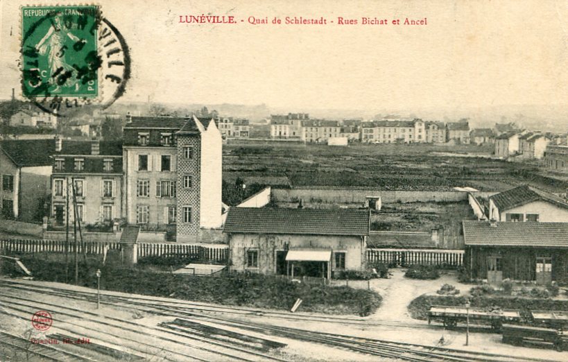 Quai de Schlestadt - Rues Bichat et Ancel