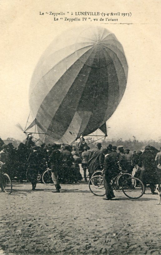 "Zeppelin IV» vu de l'avant