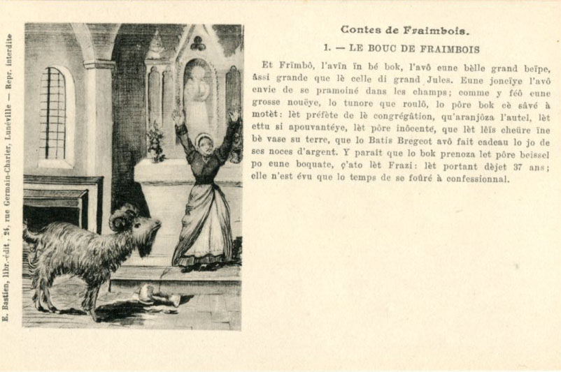 Le bouc de Fraimbois (1)