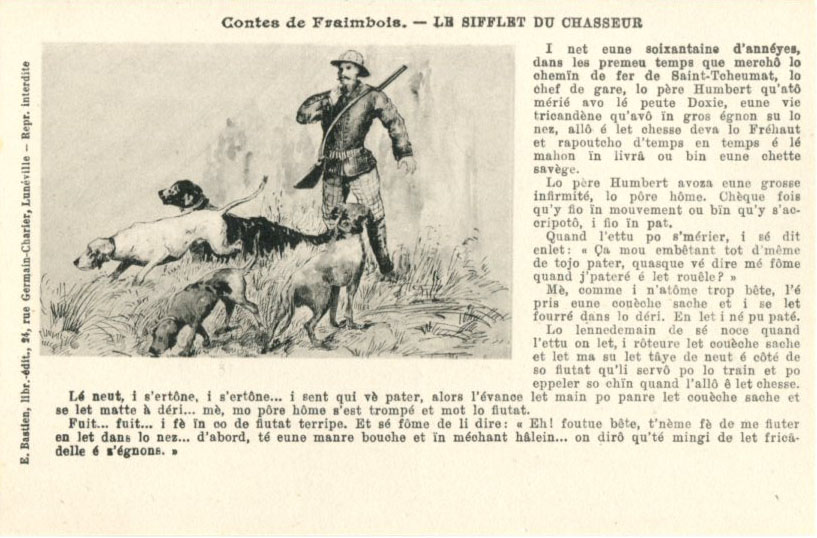Le sifflet du chasseur