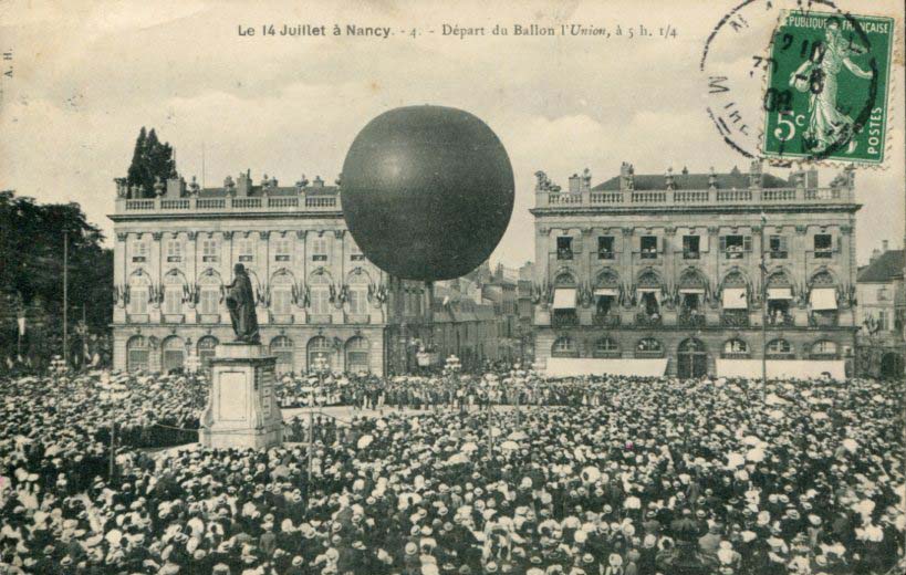 4 - Départ du ballon