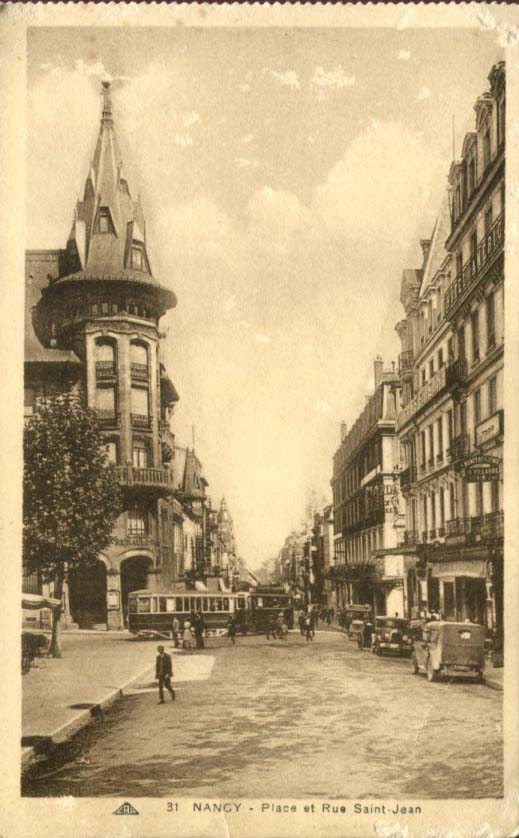 Place et rue StJean -56