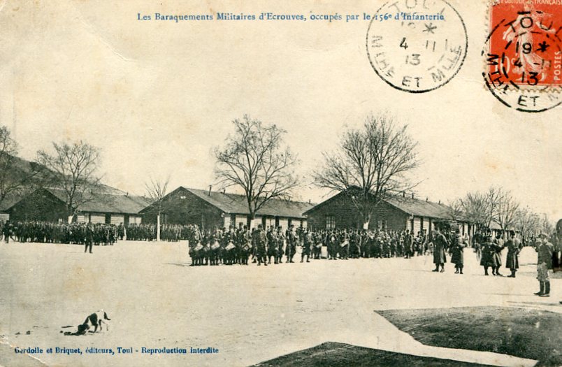 Baraquements du 156e d'Infanterie