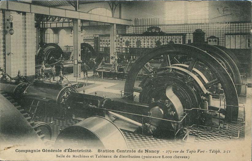 Salle des machines