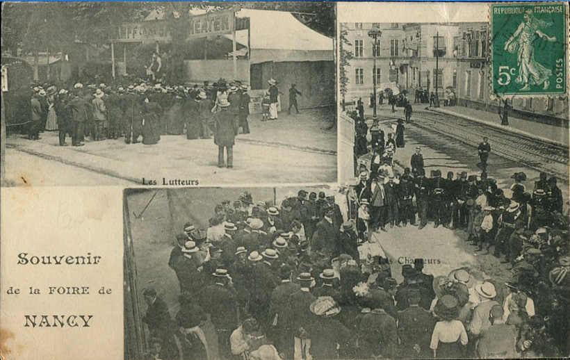 Vue générale de la place Carnot