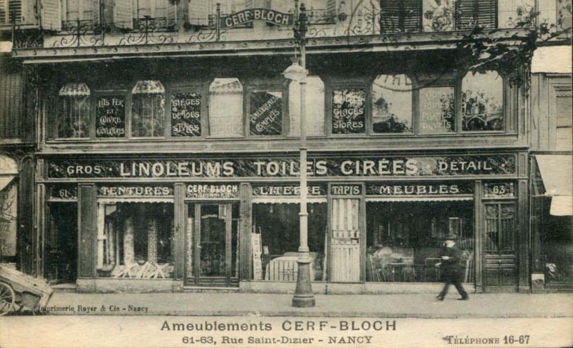 Cerf -Bloch (Linoleums, toiles cirées)