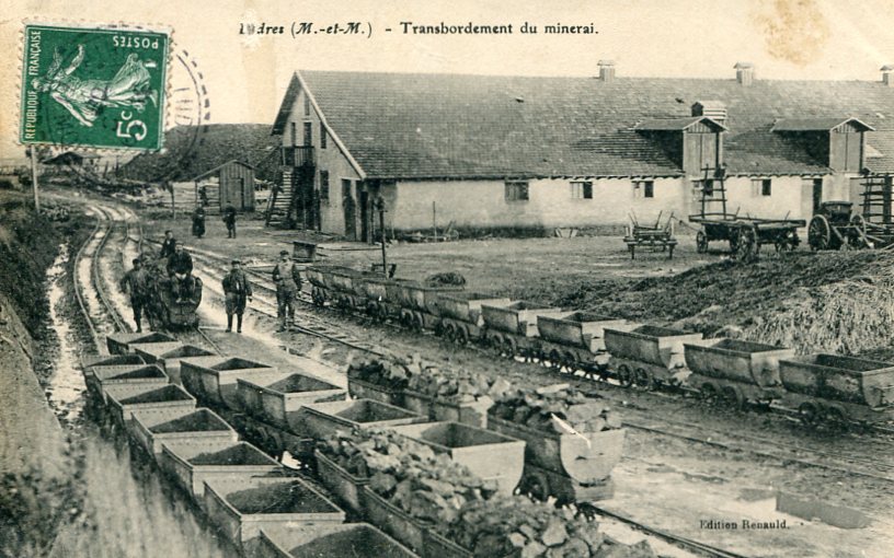 Transbordement du minerai