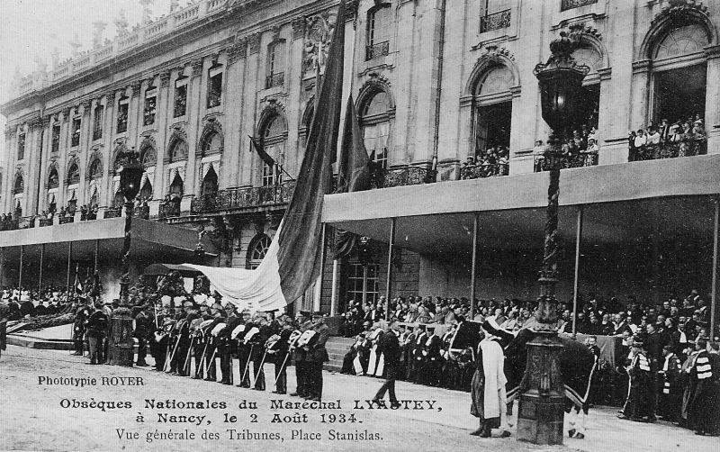 Les tribunes, place Stanislas