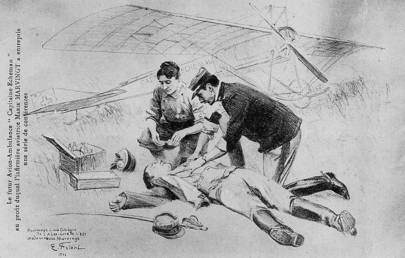 1er avion sanitaire