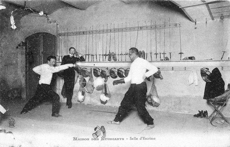 Salle d'escrime