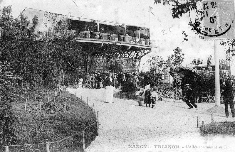 Allée conduisant au Tir