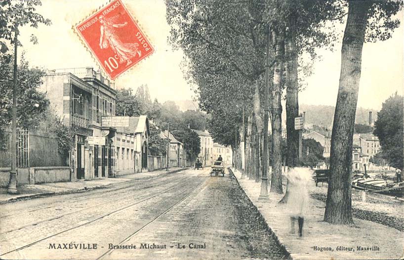 Brasserie Michaut et le Canal