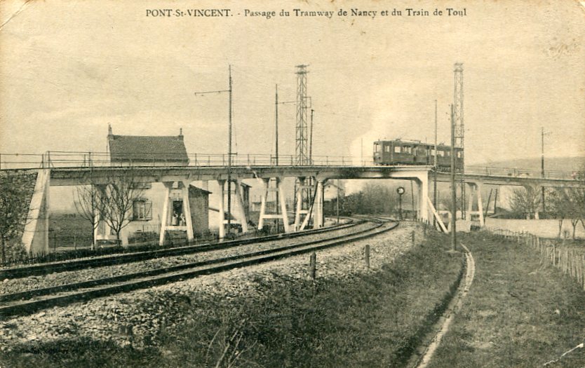 Tramway de Nancy et train de Toul