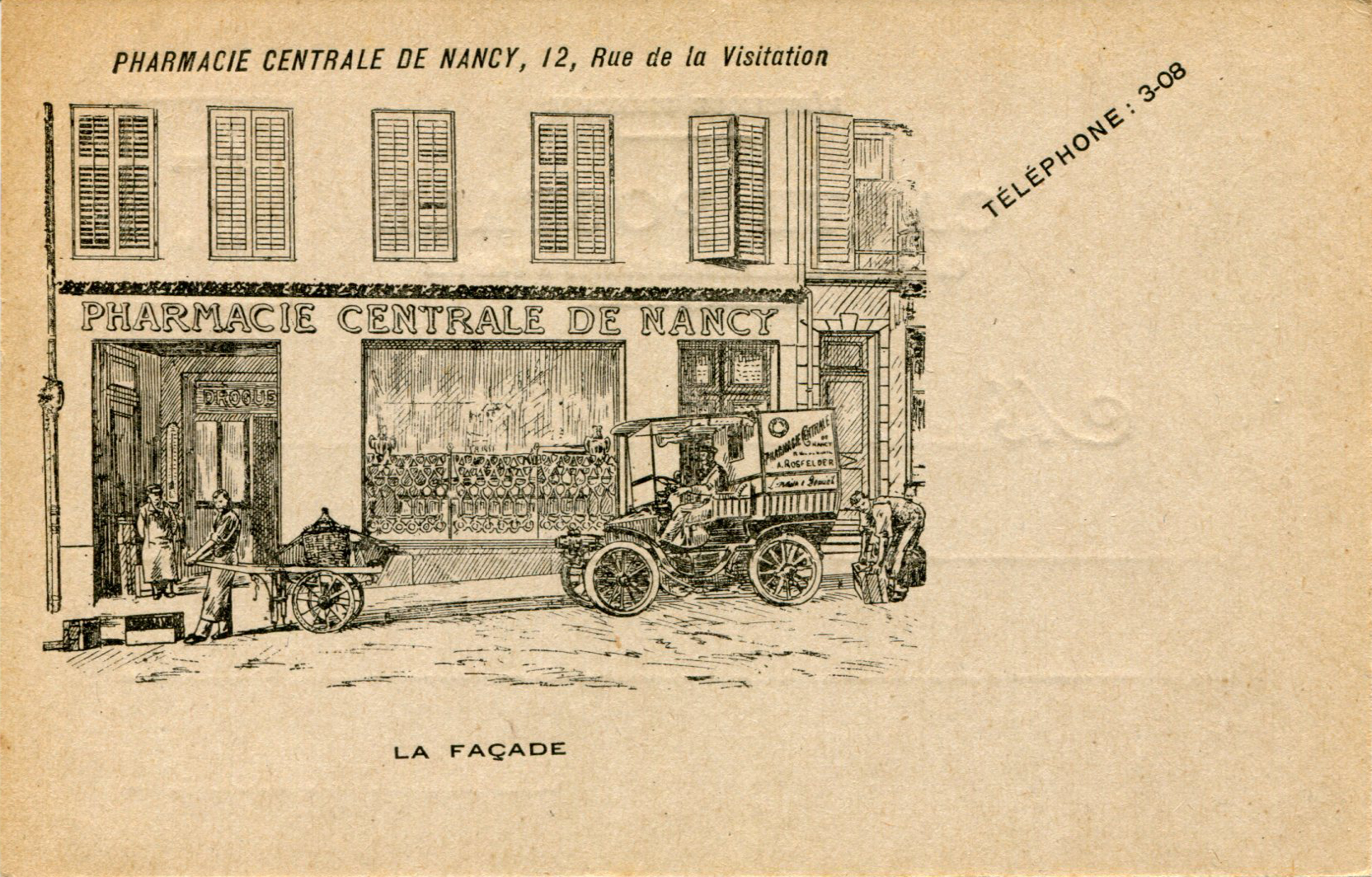 Pharmacie Centrale - Façade
