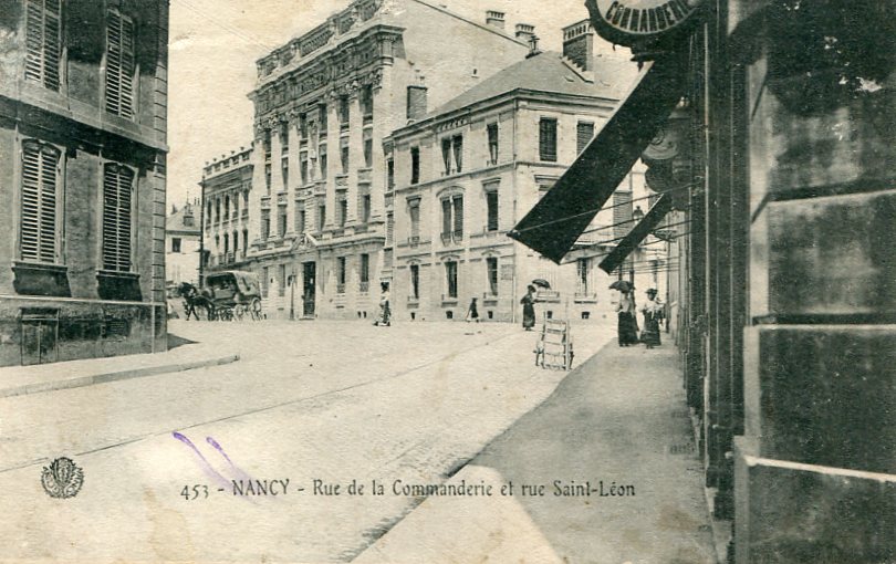 Rues de la Commanderie et St-Léon