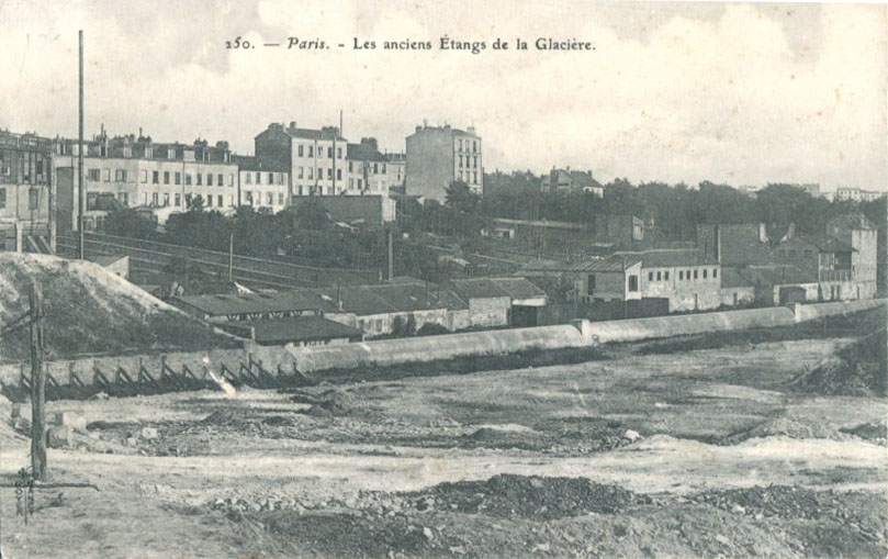 Paris - Les anciens Étangs de la Glacière -r